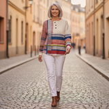 Margaret - Striped Color Block Sweater