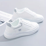 Adrienne - Chic White Trainers, Light Comfort