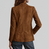 Zoey | Soft Suede-Touch Blazer
