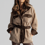 Bridget | Belted Teddy Jacket
