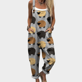 Ally - Printed Overalls