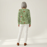 Ivy - Green Christmas Tree Sweater
