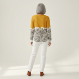 Opal - Mustard Yellow Polka Dot Sweater