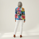 Irene - Large Floral Sweater