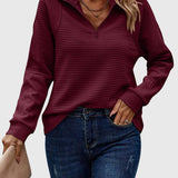 Naomi - Elegant Sweater with Zipper
