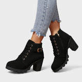 Selma™ | Chic Short Boots with Buckle