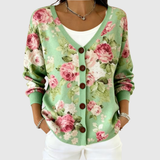 Rose | Comfortable Knit Cardigan with Buttons