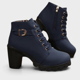 Selma™ | Chic Short Boots with Buckle
