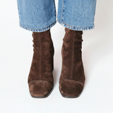 Adriana™ | Chic Square-Toe Ankle Boots