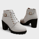 Selma™ | Chic Short Boots with Buckle
