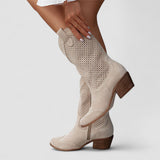 Jamie™ | Perforated Western Boots