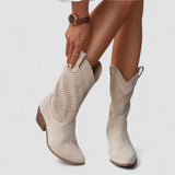 Jamie™ | Perforated Western Boots