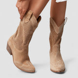 Jamie™ | Perforated Western Boots