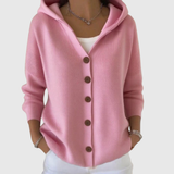 Anna | Comfortable Hooded Knit Sweater