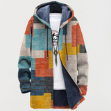 Anna – Jacket with Geometric Color Blocks