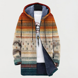 Franziska – Fall Coat with Stripes