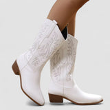Amanda™ | Embroidered Cowboy Boots