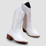 Amanda™ | Embroidered Cowboy Boots
