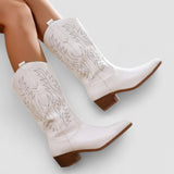 Amanda™ | Embroidered Cowboy Boots