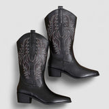Amanda™ | Embroidered Cowboy Boots