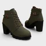 Selma™ | Chic Short Boots with Buckle