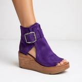 Cassandra™ | Open Wedge Ankle Boots
