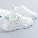 Adrienne - Chic White Trainers, Light Comfort