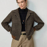 Blythe | Cropped Tweed Jacket